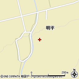 秋田県仙北市田沢湖刺巻（中村）周辺の地図