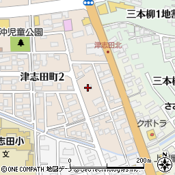 有限会社篠田盛岡周辺の地図