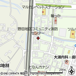 野田地区コミュニティ消防センター周辺の地図