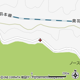 秋田県秋田市河辺神内沼ノ沢周辺の地図