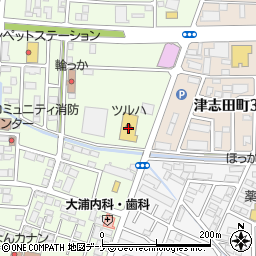 調剤薬局ツルハドラッグ盛岡津志田西店周辺の地図