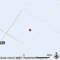 秋田県秋田市河辺大張野道ノ下周辺の地図