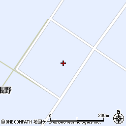 秋田県秋田市河辺大張野（道ノ下）周辺の地図