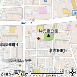 津志田西公民館周辺の地図