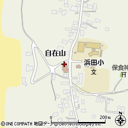 浜田簡易郵便局周辺の地図