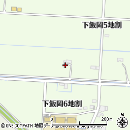 岩手県盛岡市下飯岡５地割10周辺の地図