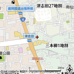 (87)コナカ盛岡津志田店駐車場周辺の地図