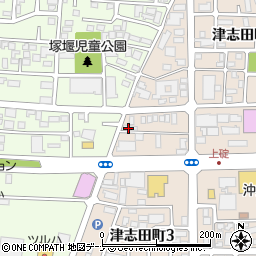 岩手県盛岡市津志田町1丁目16-43周辺の地図