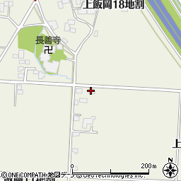 岩手県盛岡市上飯岡（１４地割）周辺の地図