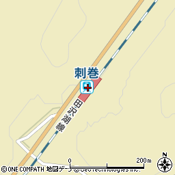 秋田県仙北市田沢湖刺巻六枚236周辺の地図