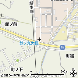 秋田県秋田市新屋前野町16-8周辺の地図
