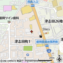 ミスタータイヤマン津志田店周辺の地図