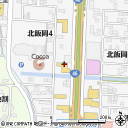 カメイオート株式会社　盛岡支店周辺の地図
