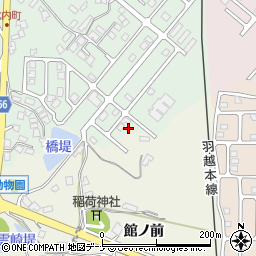 秋田県秋田市新屋比内町29周辺の地図