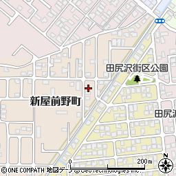 秋田県秋田市新屋前野町11-47周辺の地図