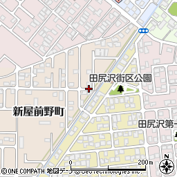 秋田県秋田市新屋前野町3周辺の地図