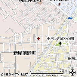 秋田県秋田市新屋前野町3-35周辺の地図