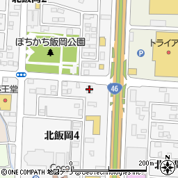 タマホーム株式会社　盛岡支店周辺の地図