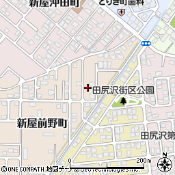 秋田県秋田市新屋前野町3-7周辺の地図