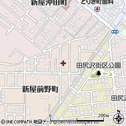 秋田県秋田市新屋前野町3-37周辺の地図