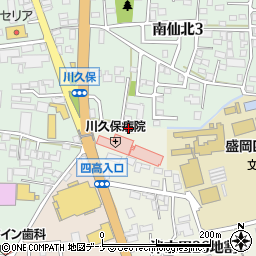 在宅総合センターひだまり　訪問看護ステーションかわくぼ周辺の地図