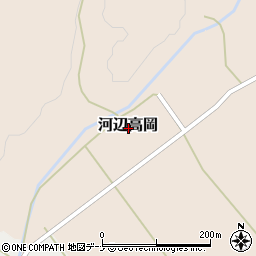 〒019-2622 秋田県秋田市河辺高岡の地図