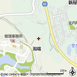秋田県秋田市新屋比内町72周辺の地図