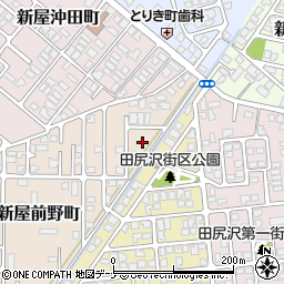 秋田県秋田市新屋前野町1-25周辺の地図