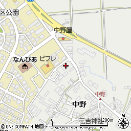 宅配クック１２３　あきた店周辺の地図