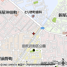 秋田県秋田市新屋前野町1周辺の地図