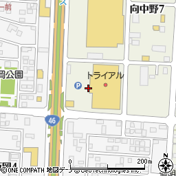 ステーキ宮 盛岡南店周辺の地図