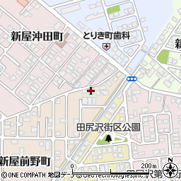 秋田県秋田市新屋前野町1-1周辺の地図