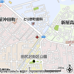 秋田県秋田市新屋前野町1-7周辺の地図