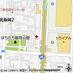 サイクルベースあさひ　盛岡南店周辺の地図
