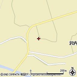 秋田県大仙市協和船岡沢内87周辺の地図