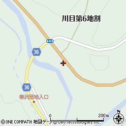 岩手県盛岡市川目第６地割74周辺の地図