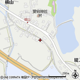 秋田県秋田市仁井田横山119周辺の地図