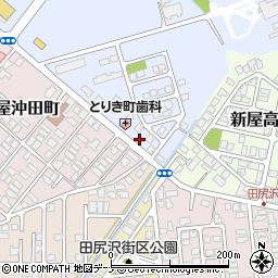 秋田県秋田市新屋鳥木町4-50周辺の地図
