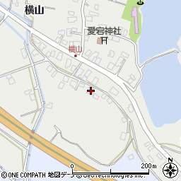 秋田県秋田市仁井田横山121周辺の地図