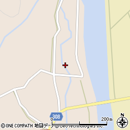 秋田県秋田市河辺高岡河原田下段周辺の地図