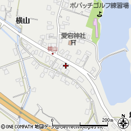 秋田県秋田市仁井田横山111周辺の地図