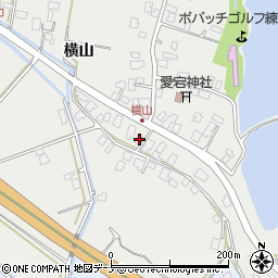 秋田県秋田市仁井田横山106周辺の地図