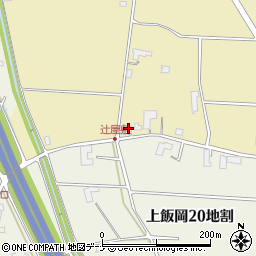 岩手県盛岡市下鹿妻辻屋敷105周辺の地図