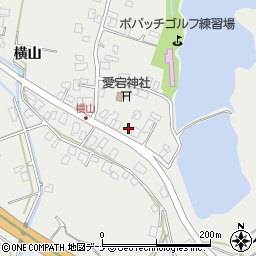 秋田県秋田市仁井田横山96-1周辺の地図
