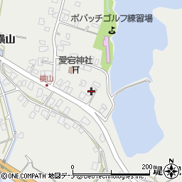 秋田県秋田市仁井田横山83周辺の地図
