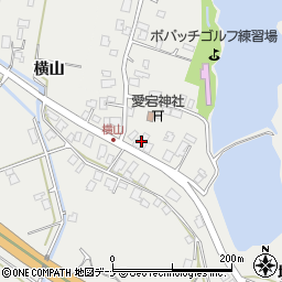 秋田県秋田市仁井田横山98周辺の地図