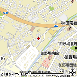 東テク株式会社　秋田営業所周辺の地図