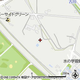 秋田工業用ポンプ場周辺の地図