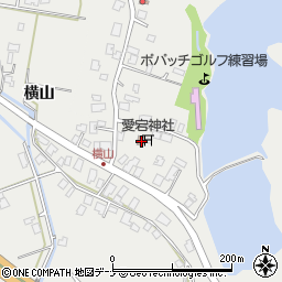 秋田県秋田市仁井田横山77周辺の地図