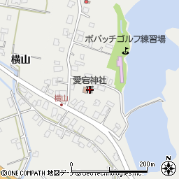 愛宕神社周辺の地図